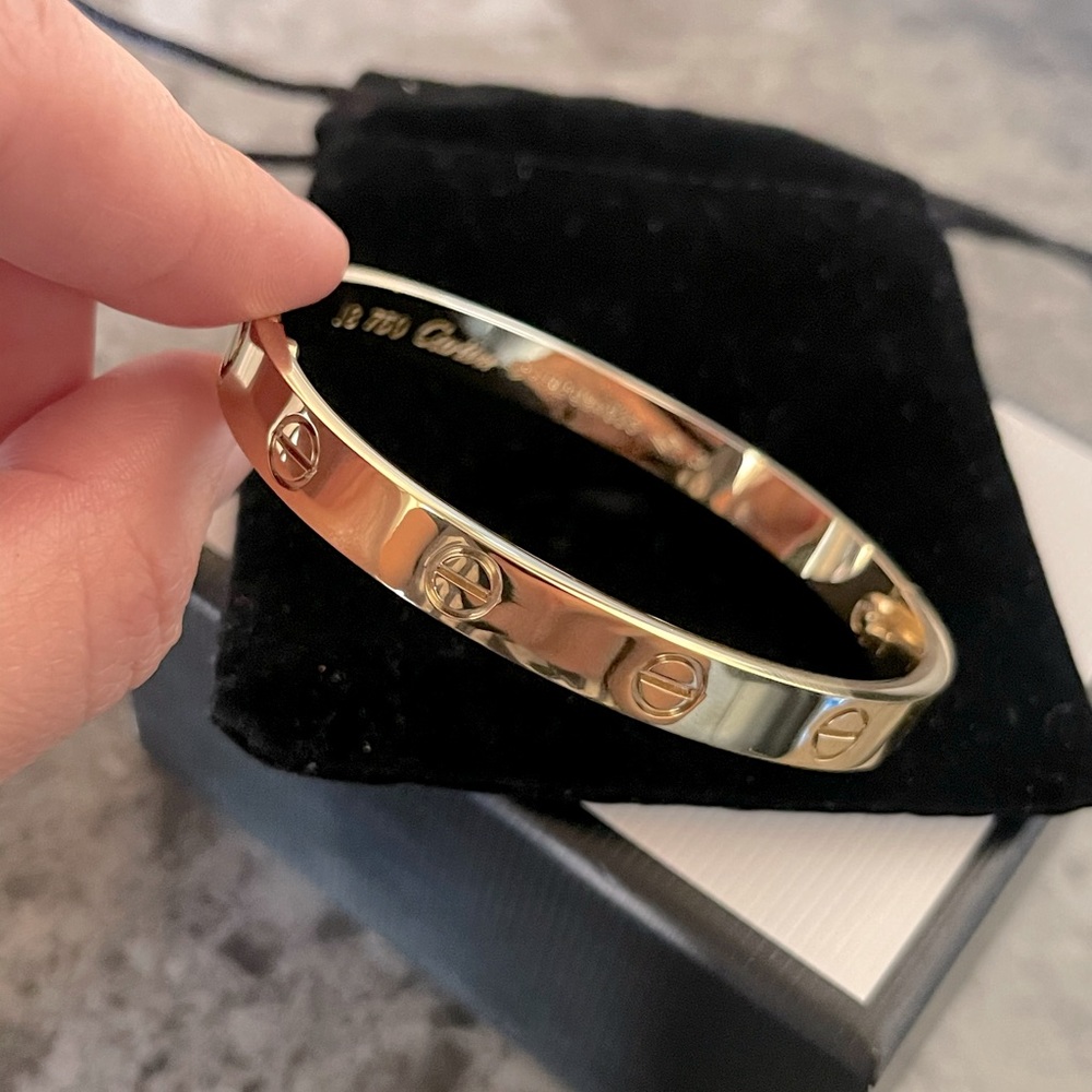 Love bracelet no stone